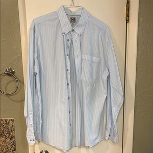 Cinch Men's Light Blue Button-Up Shirt